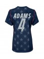 Yhdysvallat Tyler Adams #4 Vieraspaita Naisten MM-kisat 2026 Lyhythihainen